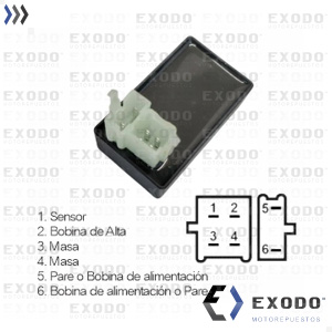 Imagen de CDI ZANELLA ZANELLA RX150 / MOTOMEL SKUA 150 - S2 (DZE) *