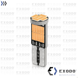 LED T10 Multiled 900 Lummens (Ambar) *