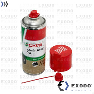 LUBRICANTE CADENA CASTROL CHAIN SPRAY O-R 400ml