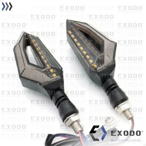 FAROS GIRO LED c/ luz de posicion ambar (Set) *