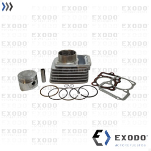 KIT CILINDRO-PISTON Y AROS ZANELLA RX 150 62 mm c/juntas