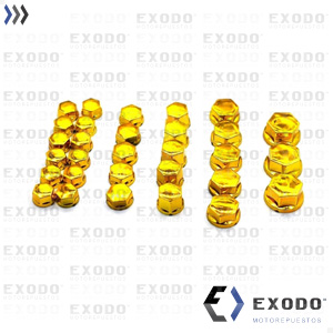 CUBRE TORNILLOS "Dorado" (30 Piezas) *