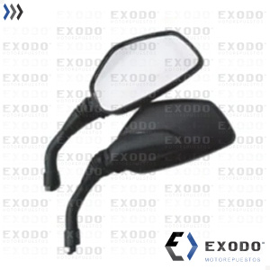 ESPEJOS BAJAJ ROUSER 160 - NS 200 - DOMINAR (10mm) *