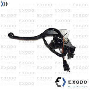 MANIJA DE EMBRAGUE YAMAHA FZ16 (c/ soporte y bulbo) *