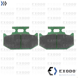 PASTILLA FRENO YAMAHA YBR - XTZ 250 / SUZUKI DR350 tras.