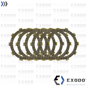 DISCO EMBRAGUE HONDA XR 250 TORNADO / TWISTER (x6)