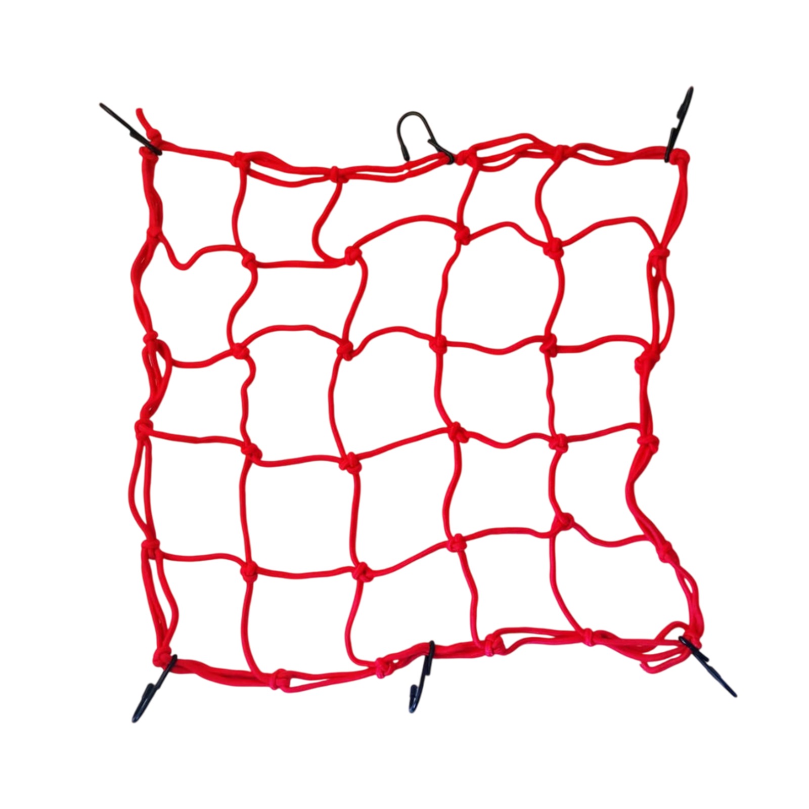 Imagen de RED ELASTICA PARA CASCO "Roja" (40cm x 40cm) *
