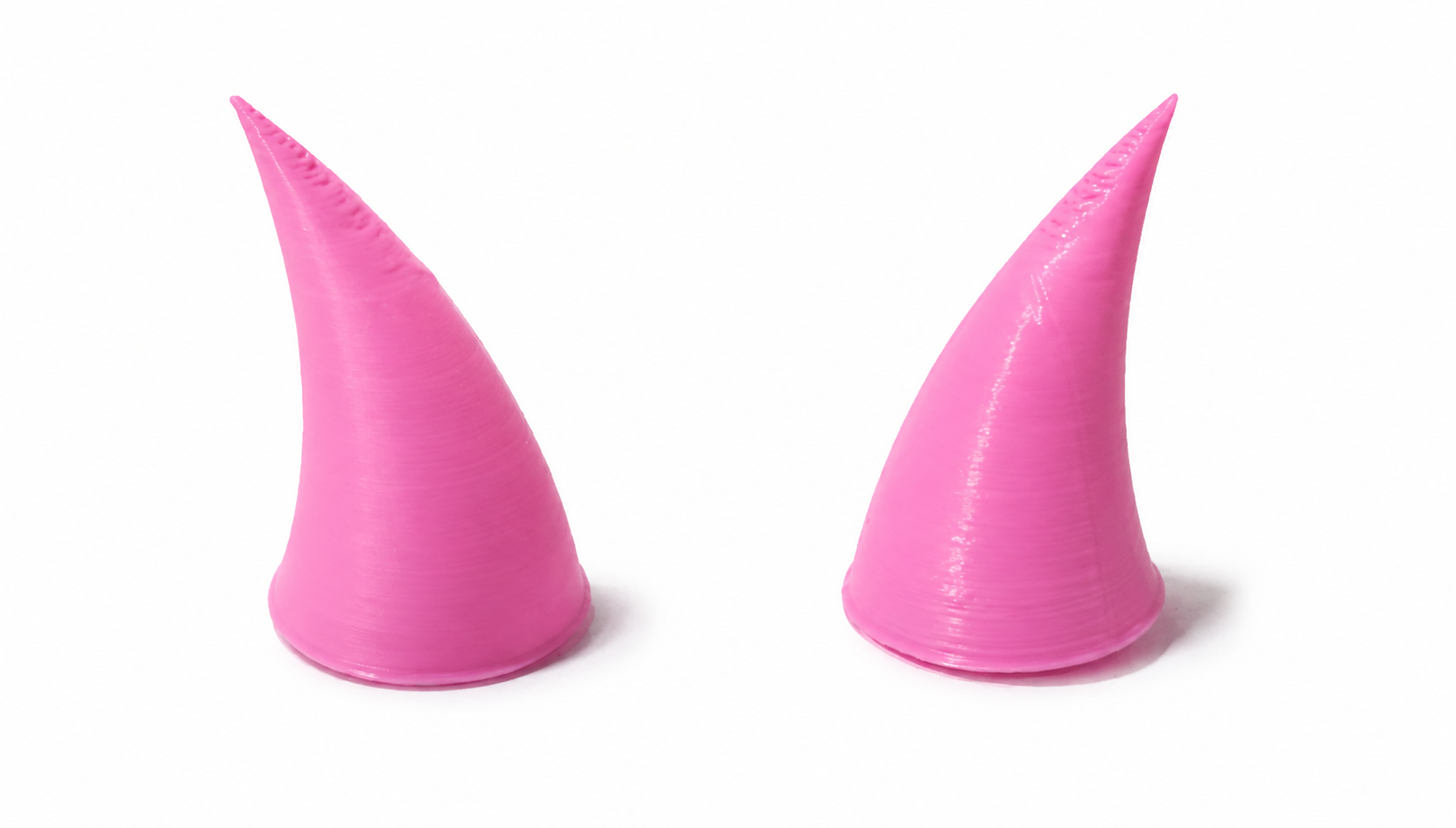 Imagen de CUERNITOS (P/ casco) Rosa **