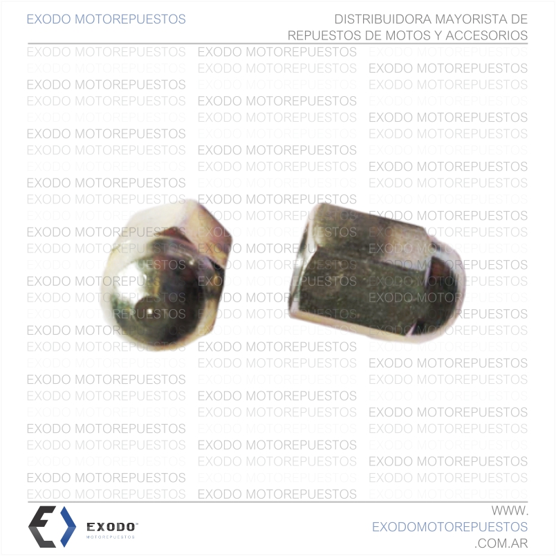 TUERCA CIEGA 6mm x 1.00 x 15mm (Escape) **