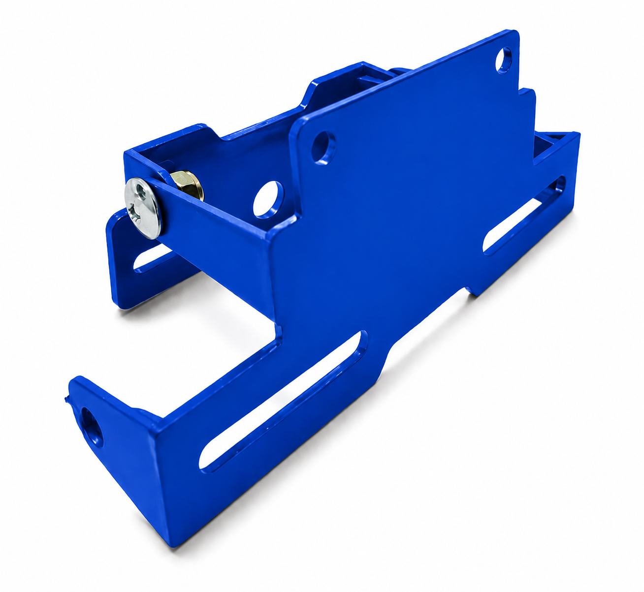 PORTA PATENTE Plastico REBATIBLE Azul