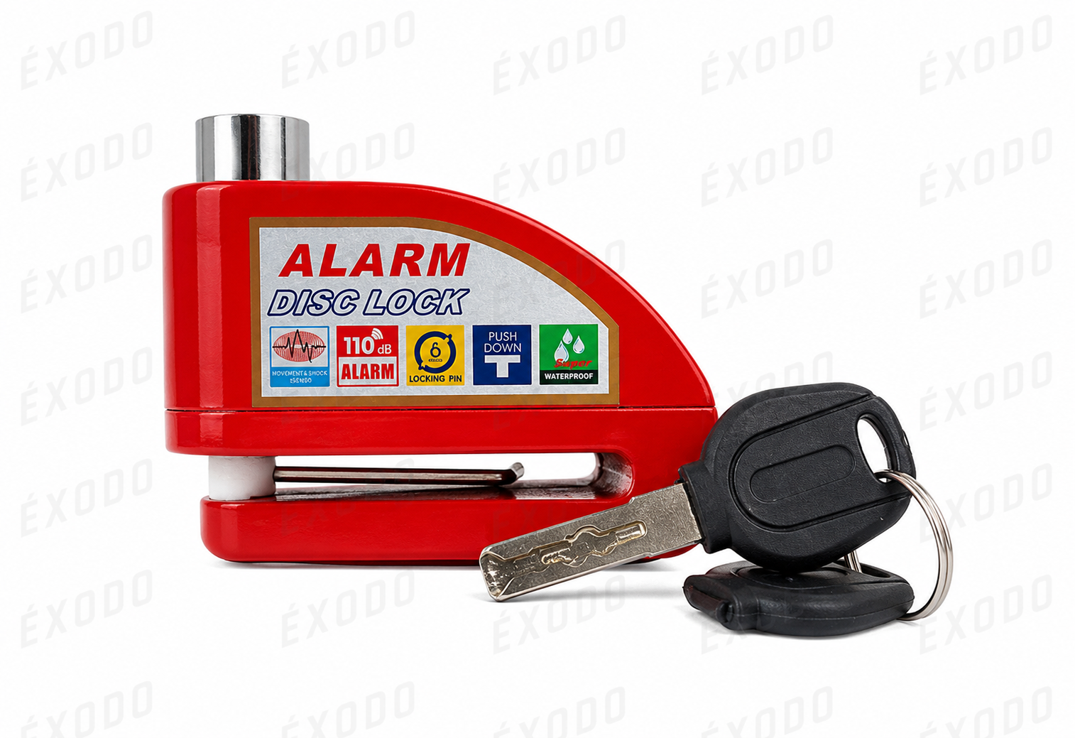 TRABA DISCO c/ ALARMA "Rojo" **