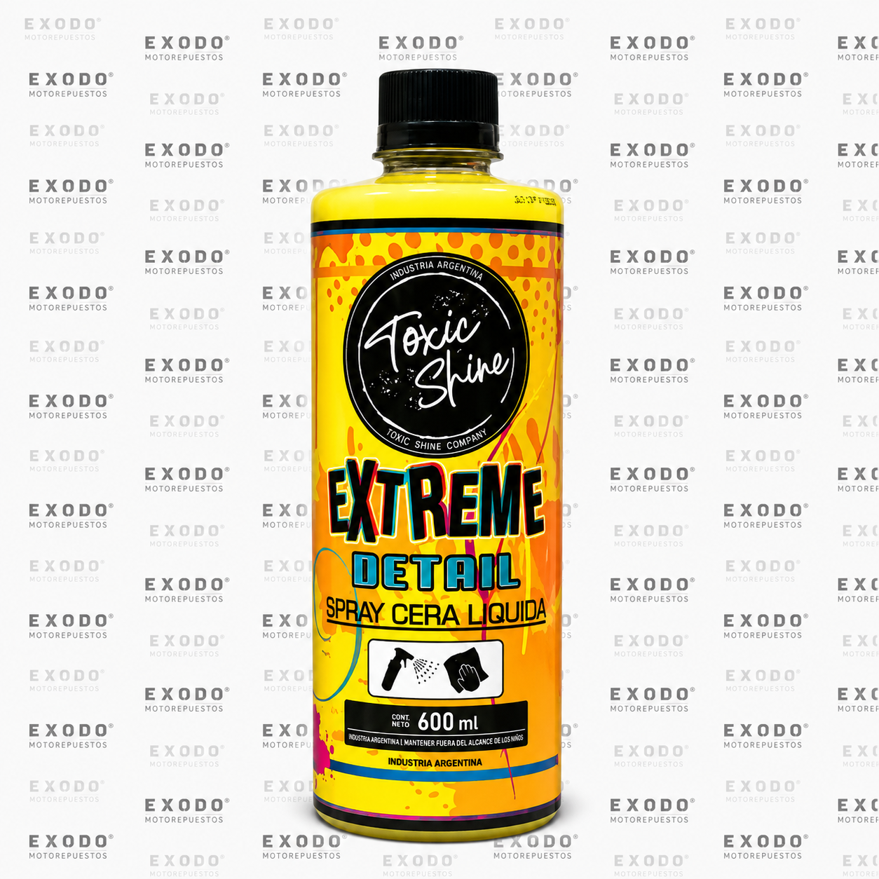 QUICK DETAILER EXTREME DETAIL 600 ml + Gatillo (Toxic Shine) **