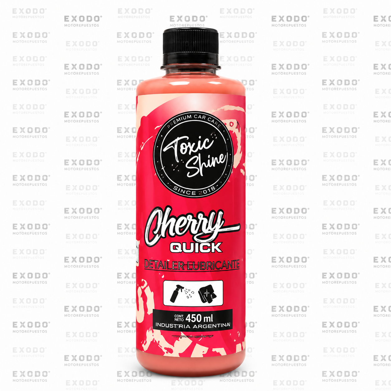 QUICK DETAILER CHERRY QUICK 600 ml + Gatillo (Toxic Shine) **