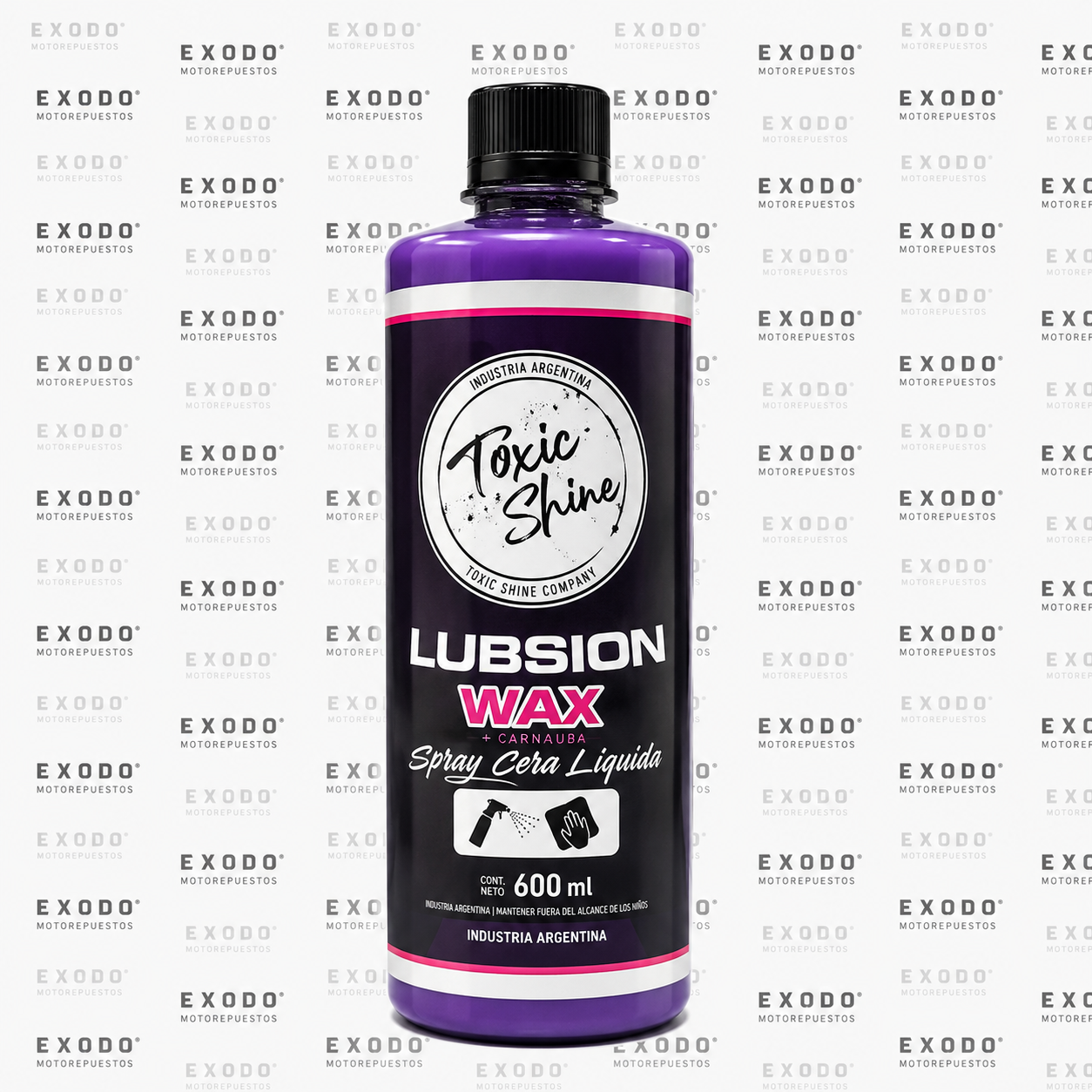CERA CARNAUBA ILUSSION WAX 600 ml + Gatillo (Toxic Shine) **
