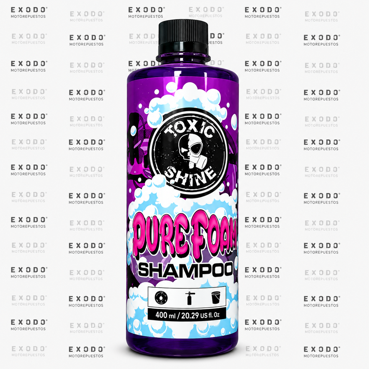 SHAMPOO PURE FOAM 600 ml (Toxic Shine) **