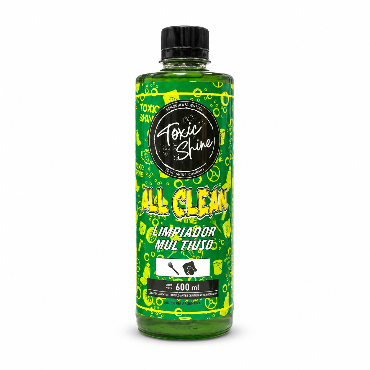 Imagen de LIMPIADORES ALL CLEAN 600 ml + Gatillo (Toxic Shine) **