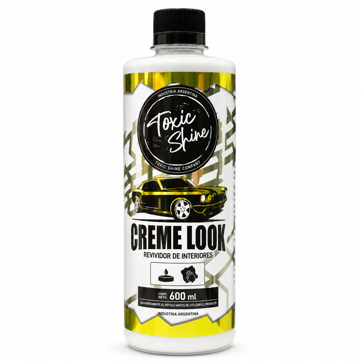 ACONDICIONADOR DE INTERIOR CREME LOOK 600 ml (Toxic Shine) **