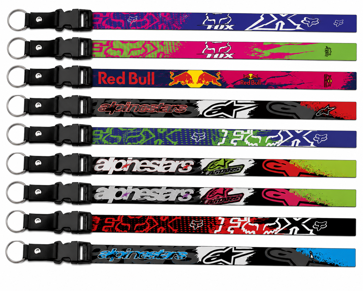 LLAVERO CINTA LARGO Fox / Alpinestar **