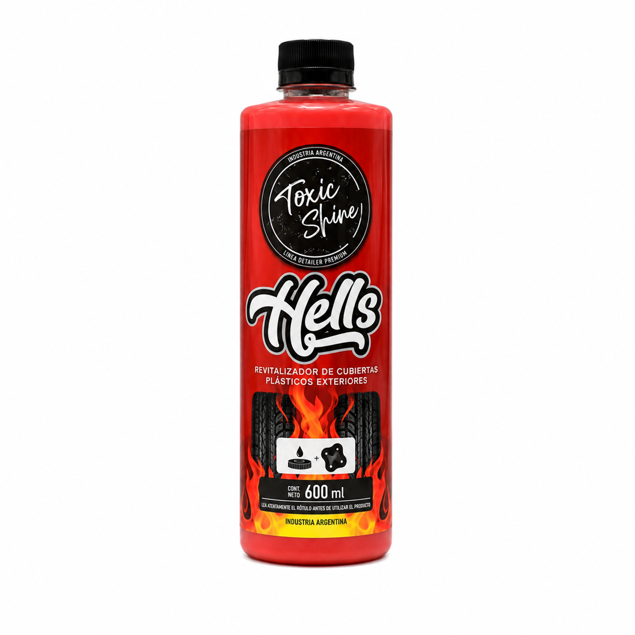 ACONDICIONADOR DE EXTERIOR HELLS 600 ml (Toxic Shine) **