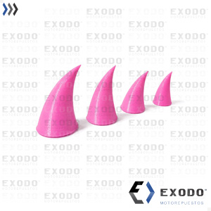 DINO-CRESTA (P/ casco) Rosa **