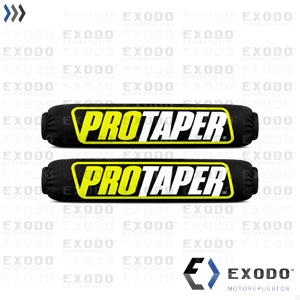 CUBRE AMORTIGUADOR Protaper Negro c/Amarillo**