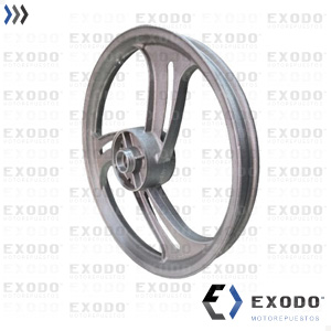 LLANTA Aluminio TRASERA RODADO 17" 110 cc **